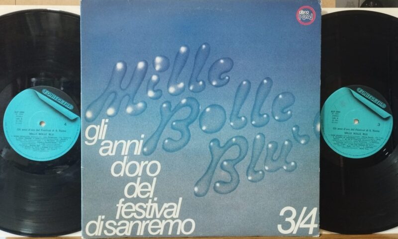 Various – Mille Bolle Blu 3 / 4 - Gli Anni D'Oro Del Festival Di Sanremo - Musica Italiana Lp