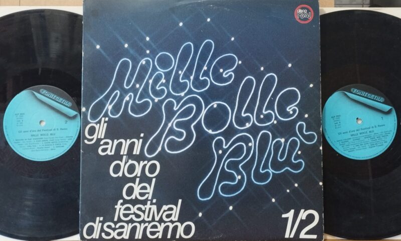 Various – Mille Bolle Blu 1/2 - Gli Anni D'Oro Del Festival Di Sanremo - Musica Italiana Lp