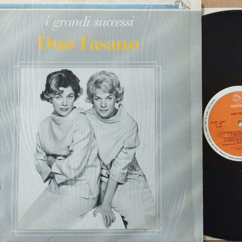 Duo Fasano – I Grandi Successi - musica italiana band lp