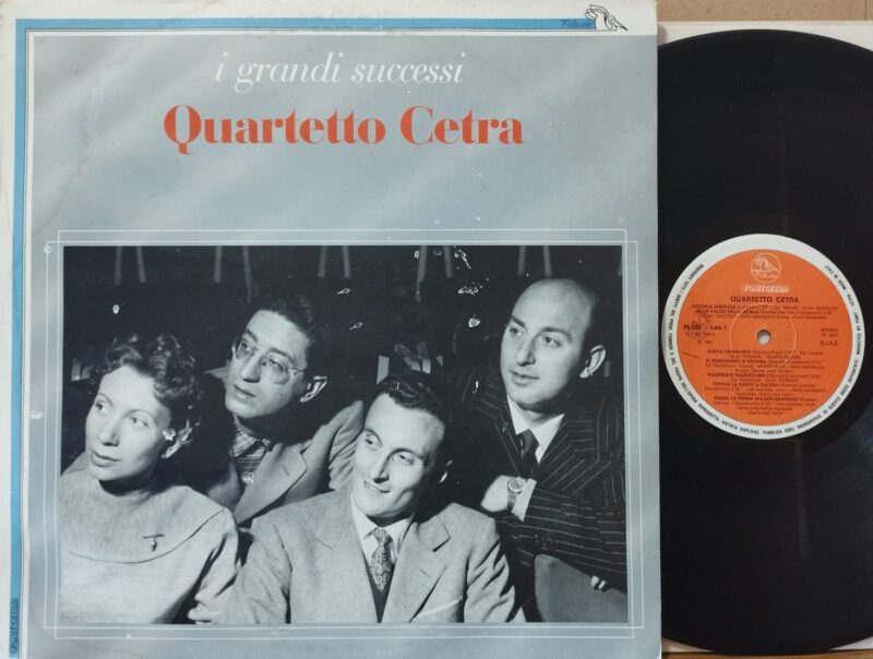 Quartetto Cetra – I Grandi Successi - Musica Italiana Band Lp