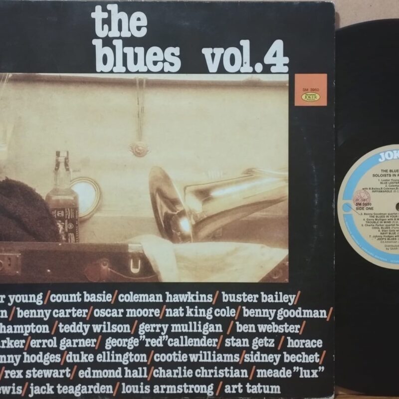 Various – The Blues Vol. 4 (Soloists In Performance) - rock blues lp