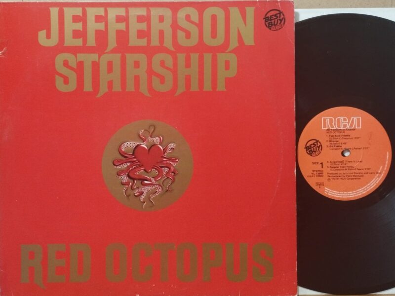 Jefferson Starship – Red Octopus - Rock Psichedelico Lp