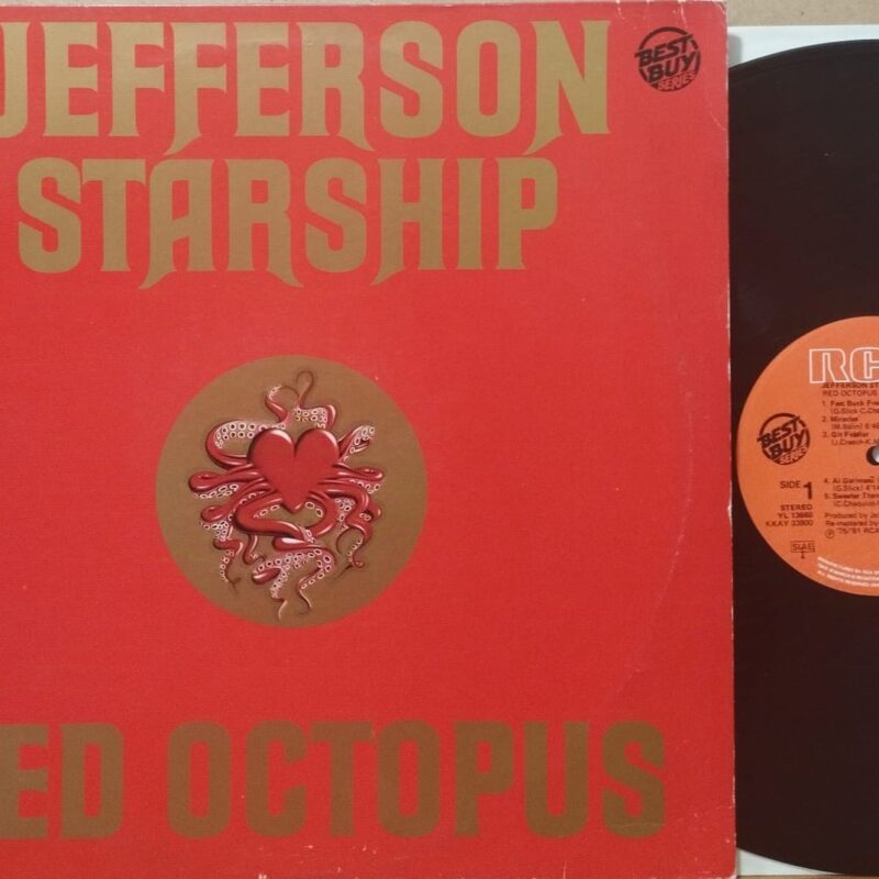 Jefferson Starship – Red Octopus - rock psichedelico lp