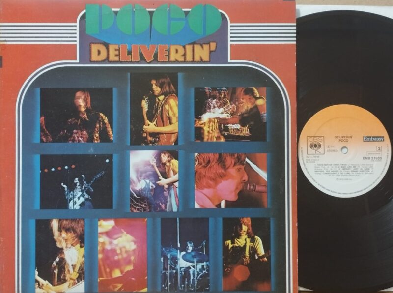 Poco – Deliverin' - Band Rock Blues Lp