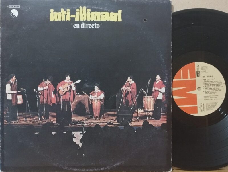 Inti-Illimani – En Directo - Musica Etnica Lp