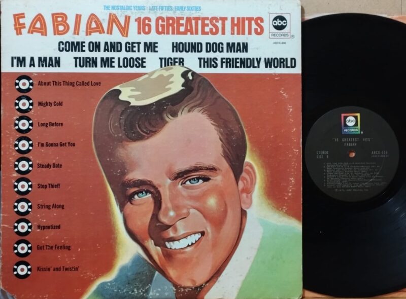 Fabian – 16 Greatest Hits - Rock N Roll Lp