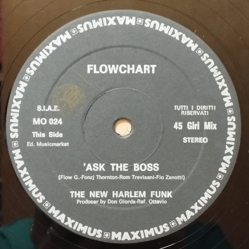 FLOWCHART - ASK THE BOSS - ITALO DISCO LP