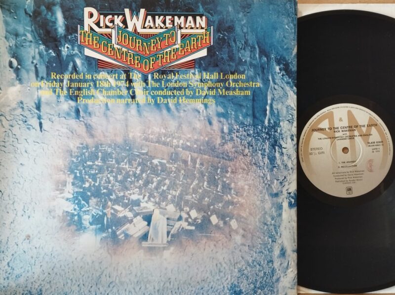 Rick Wakeman – Journey To The Centre Of The Earth - Uomini Rock Prog Lp