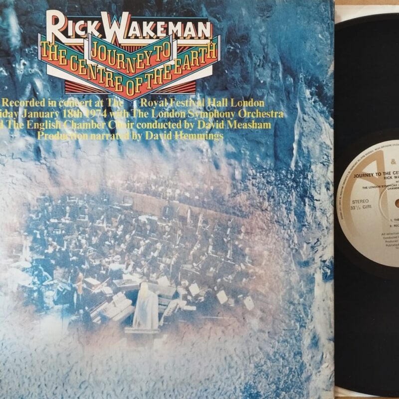 Rick Wakeman – Journey To The Centre Of The Earth - uomini rock prog lp