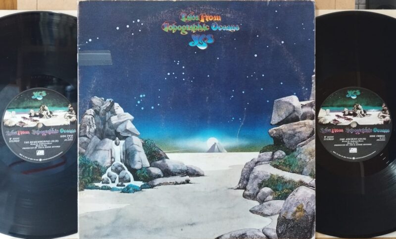 Yes – Tales From Topographic Oceans Band Rock Prog Lp