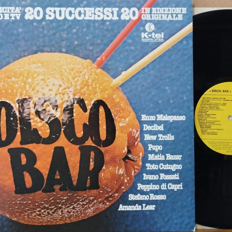 Various – Disco Bar - band italiani lp