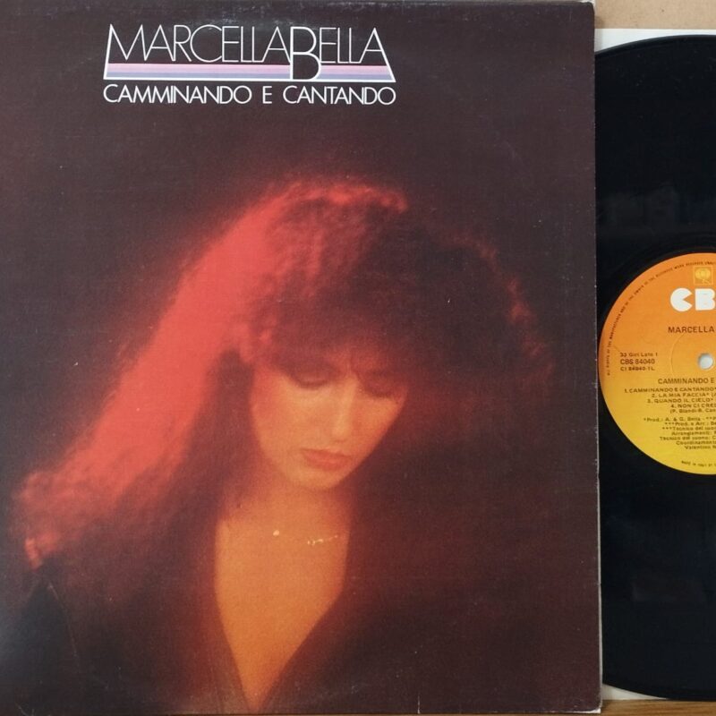 Marcella Bella – Camminando E Cantando donne italiane lp