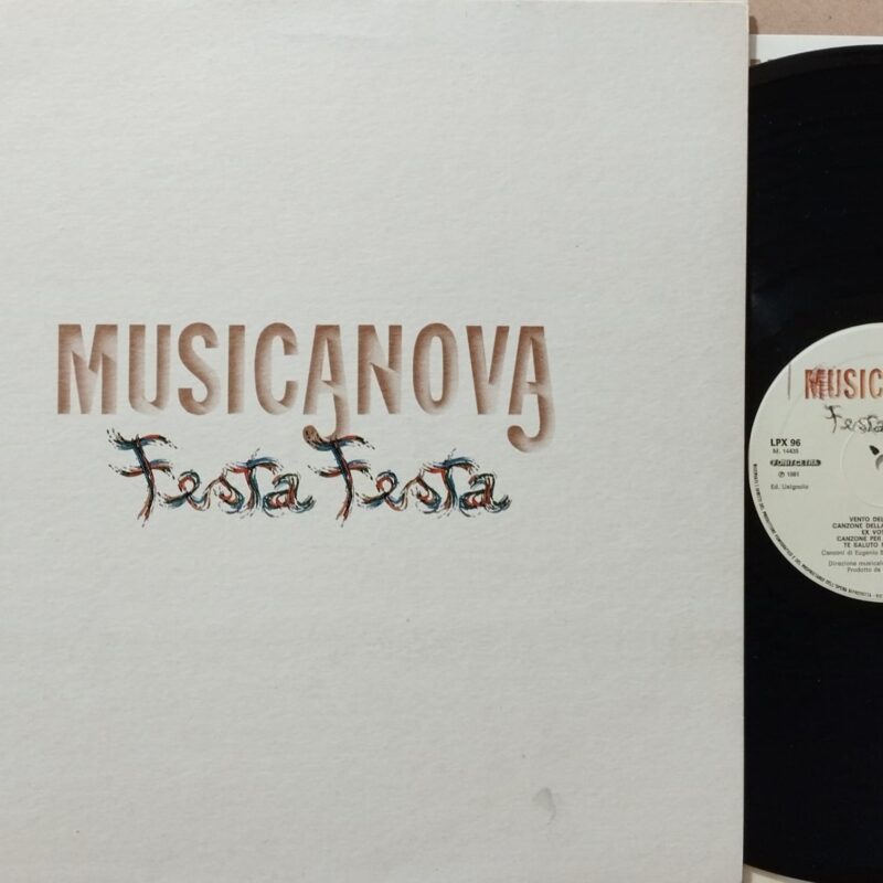 Musicanova – Festa Festa band italiane lp