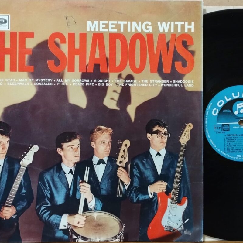 The Shadows – Meeting With The Shadows band rock psichedelico anni 60 lp