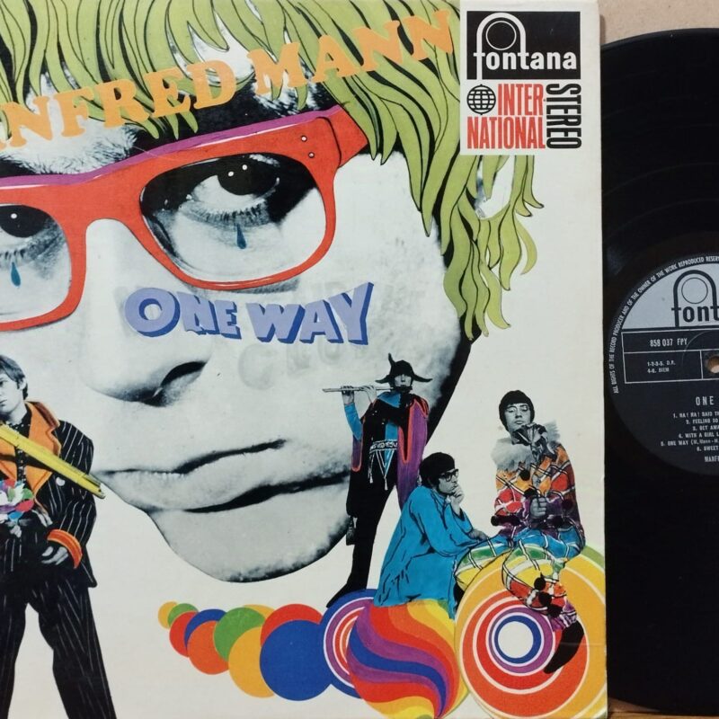 Manfred Mann – One Way band rock psichedelico anni 60 lp