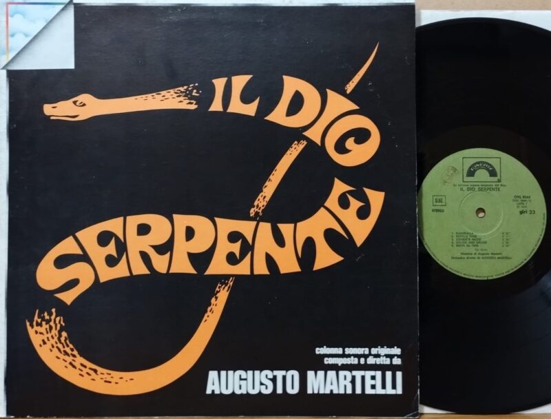 Augusto Martelli – Il Dio Serpente (Colona Sonora Originale Del Film) Soundtrack Lp