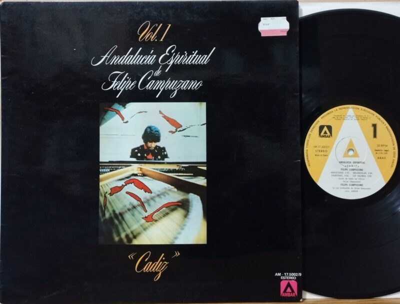 Felipe Campuzano – Andalucía Espiritual Vol. 1 - Cádiz Jazz Lp