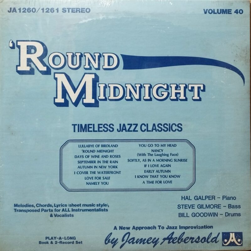 Jamey Aebersold – Round Midnight jazz lp