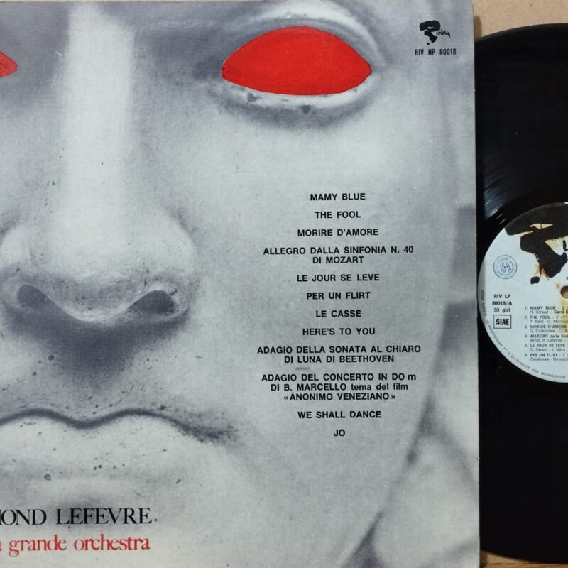 Raymond Lefevre e La Sua Grande Orchestra* – Raymond Lefevre E La Sua Grande Orchestra jazz lp