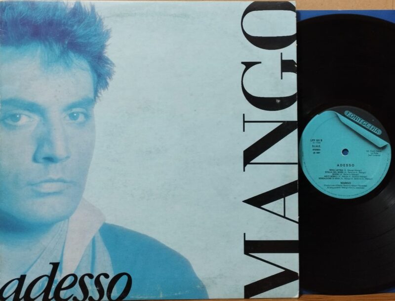 Mango – Adesso - Uomini Italiani Lp