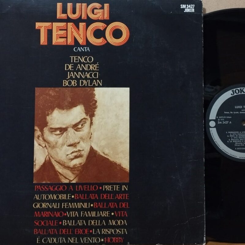 Luigi Tenco – Luigi Tenco canta Tenco, De André, Jannacci, Bob Dylan uomini italiani lp