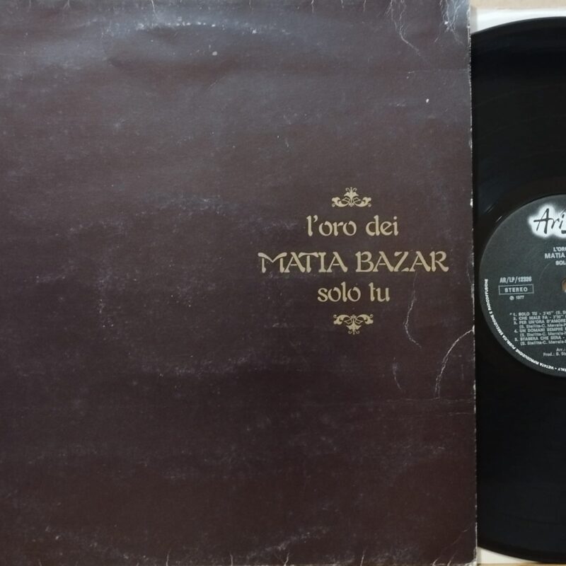 L'ORO DEI MATIA BAZAR - MATIA BAZAR - BAND ITALIANI LP