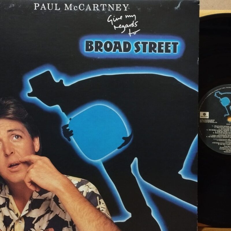 Paul McCartney – Give My Regards To Broad Street uomini rock anni 70 lp