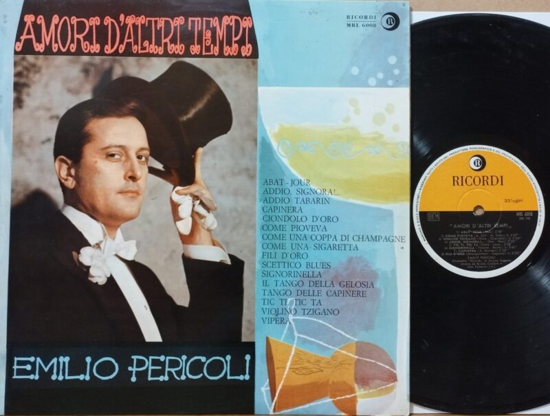 Emilio Pericoli – Amori D'Altri Tempi Uomini Italiani Lp