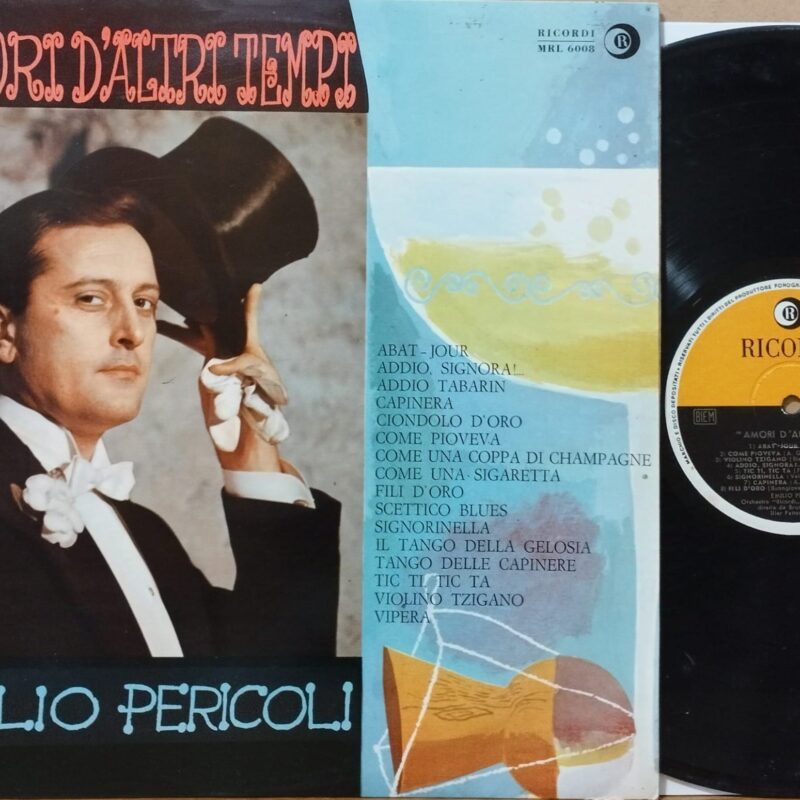 Emilio Pericoli – Amori D'Altri Tempi uomini italiani lp