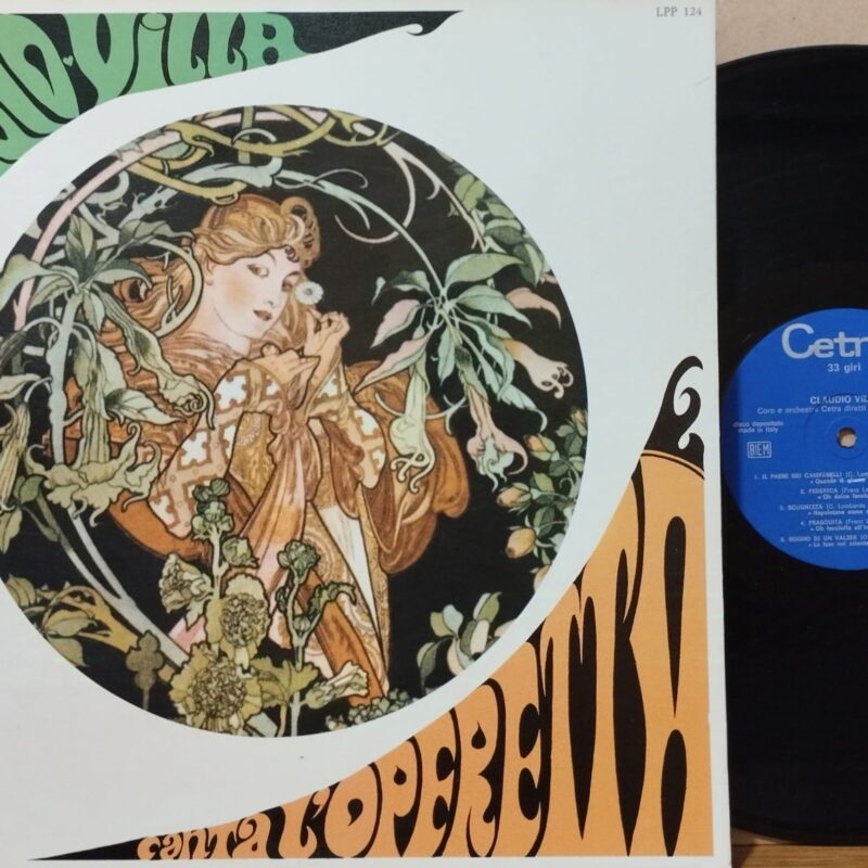 Claudio Villa – Canta L'Operetta UOMINI ITALIANI LP