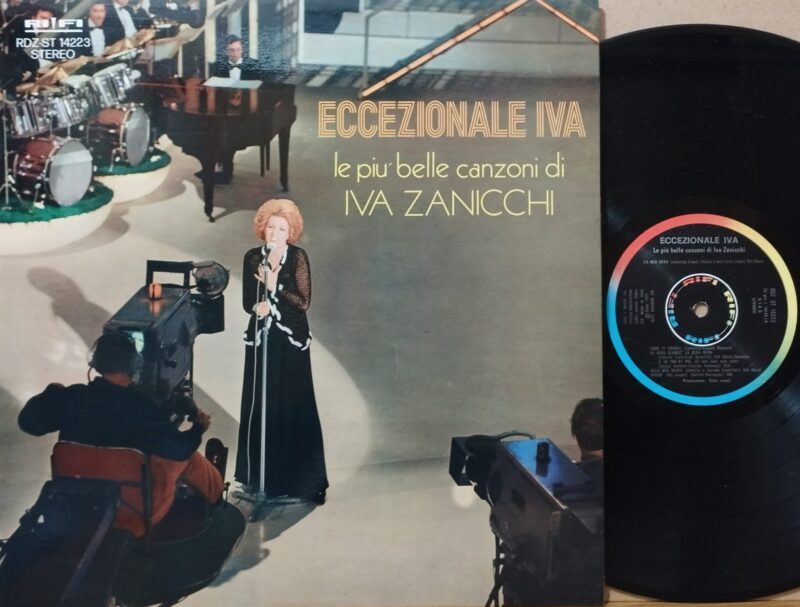 Iva Zanicchi – Eccezionale Iva (Le Più Belle Canzoni Di Iva Zanicchi) Donne Italiane Lp