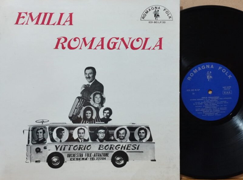 Emilia Romagnola - Vittorio Borghesi - Uomini Italiani Lp