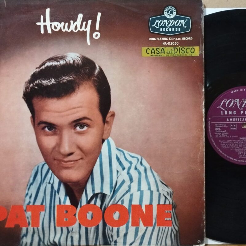 Pat Boone – Howdy! crooner lp