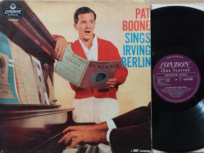 Pat Boone – Pat Boone Sings Irving Berlin Crooner Lp