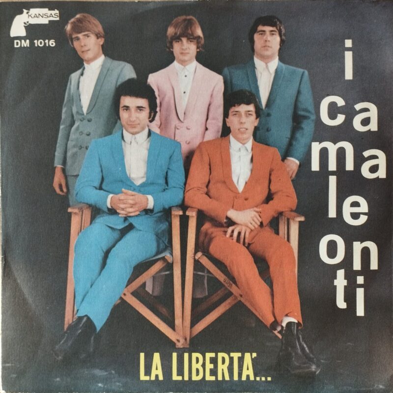 I Camaleonti – La Libertà .../ Non C’è Più Nessuno band italiani 7"