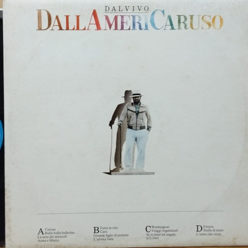 Lucio Dalla – Dallamericaruso uomini italiani lp