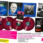 David Gilmour The Night’s Embrace Circo Massimo 2024 - Box 4 Lp + 2 Cd Band Rock Lp