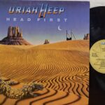 Uriah Heep Head First - 1°St Italy Band Rock Progressive Lp