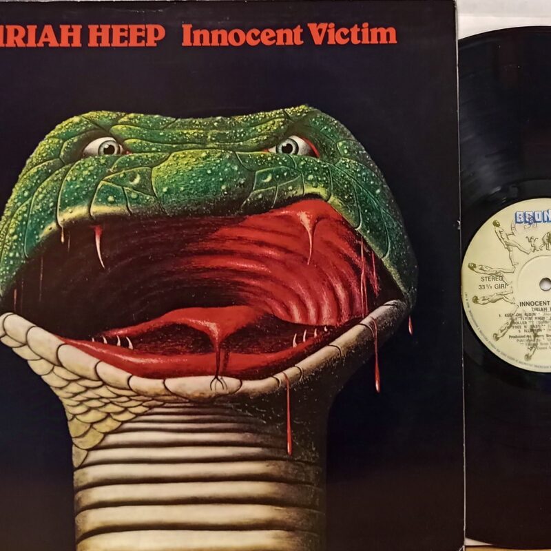 URIAH HEEP INNOCENT VICTIM - 1°st ITALY BAND ROCK PROGRESSIVE LP