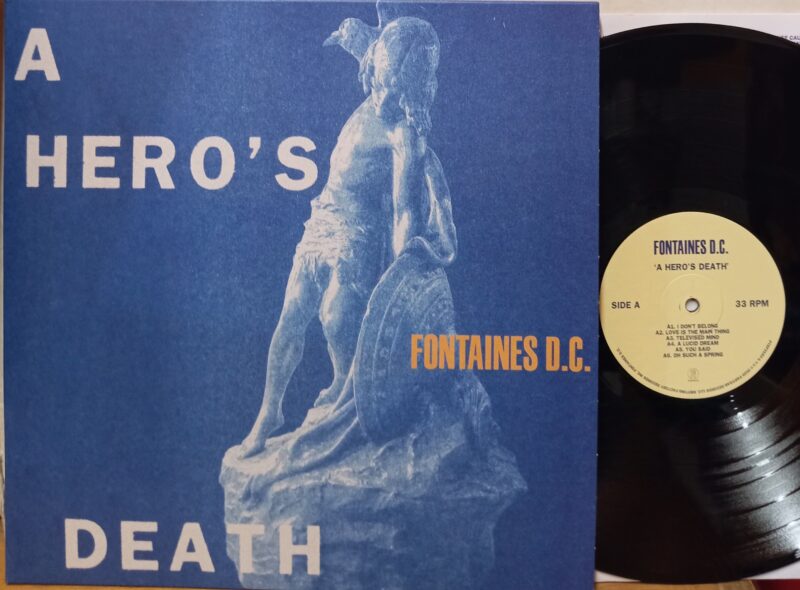 Fontaines D.d. A Hero'S Death - 1°St Eu Band Rock Alternative Lp