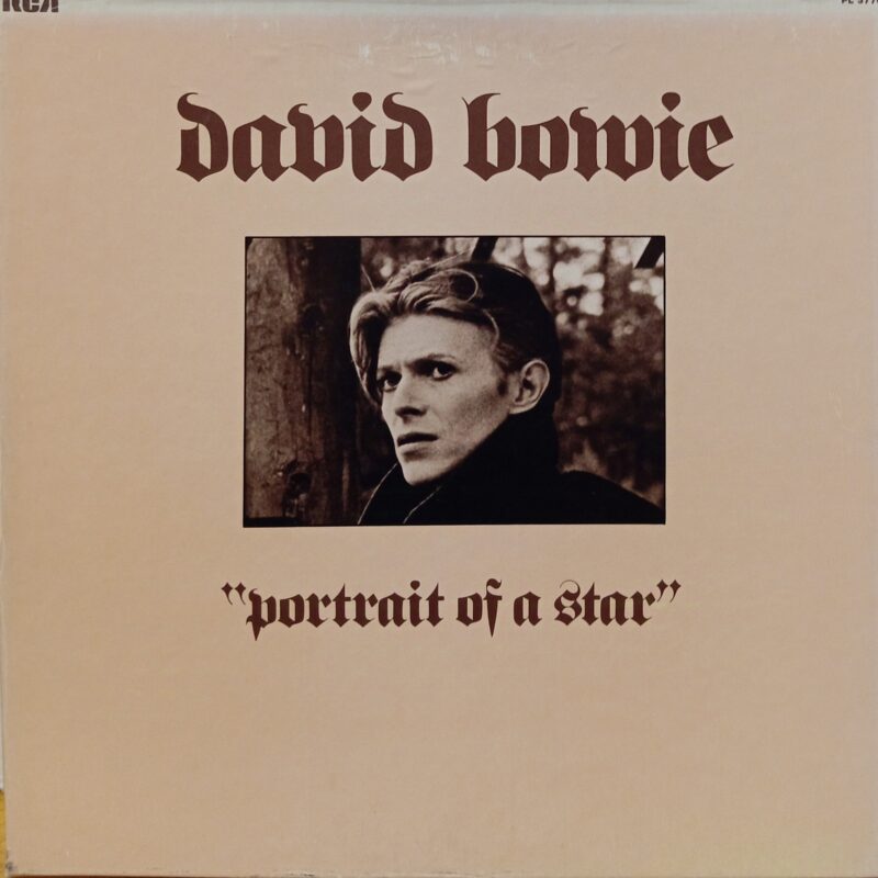 DAVID BOWIE PORTRAIT OF A STAR - BOX 3 LP UOMINI ROCK LP