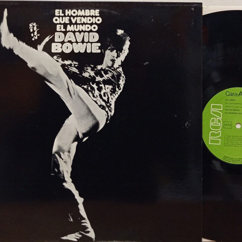 DAVID BOWIE EL HOMBRE QUE VENDIÓ EL MUNDO - REISSUE SPAGNA - THE MAN WHO SOLD THE WORLD - UOMINI ROCK LP