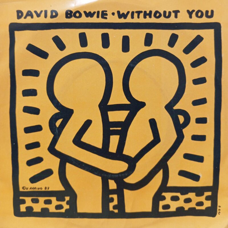 DAVID BOWIE WITHOUT YOU - 7" NETHERLANDS UOMINI ROCK 45 - 7"