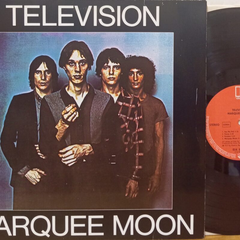 TELEVISION MARQUEE MOON - REISSUE BAND ROCK NEW WAVE LP