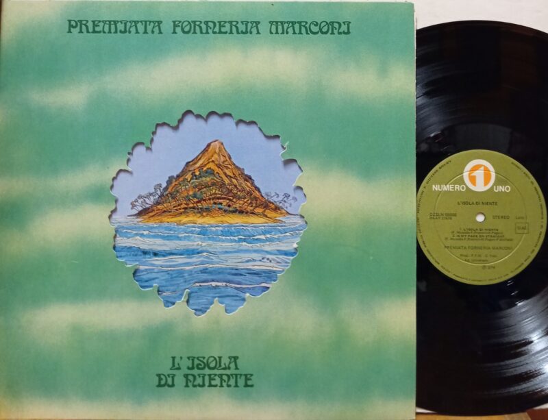 Premiata Forneria Marconi L'Isola Di Niente - 1°St Italy Band Rock Progressive Lp