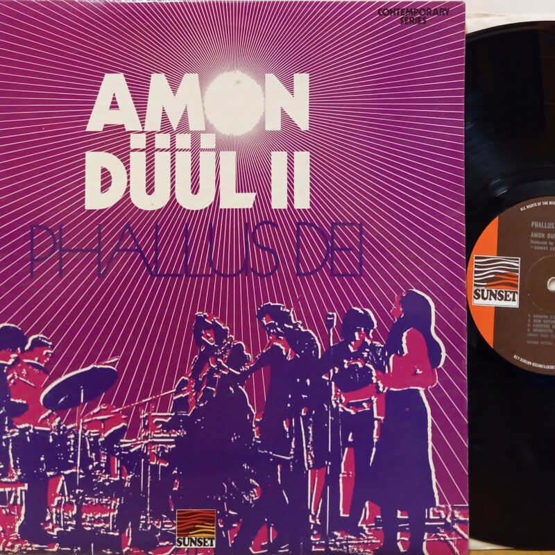 AMON DUUL II PHALLUS DEI - REISSUE UK BAND ROCK PROGRESSIVE KRAUTROCK LP