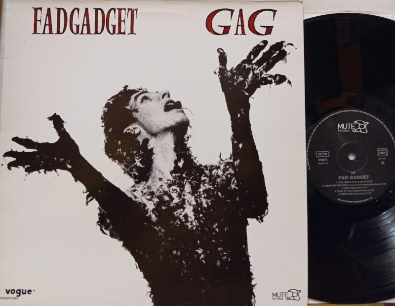 Fad Gadget Gag - 1°St Francia Band Rock New Wave Lp