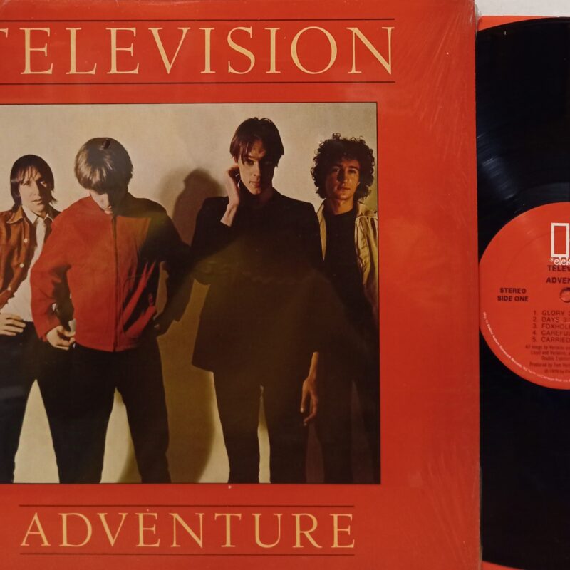 TELEVISION ADVENTURE - 1°T USA PRC-W BAND ROCK NEW WAVE LP