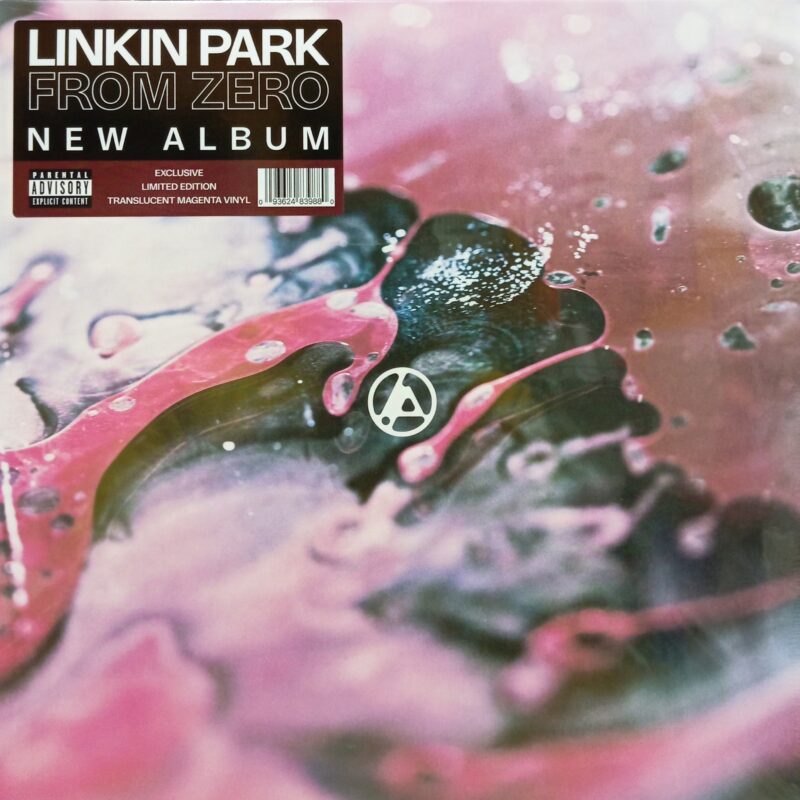 LINKIN PARK FROM ZERO - TRANSLUCENT MAGENTA VINYL BAND ROCK ALTERNATIVE LP