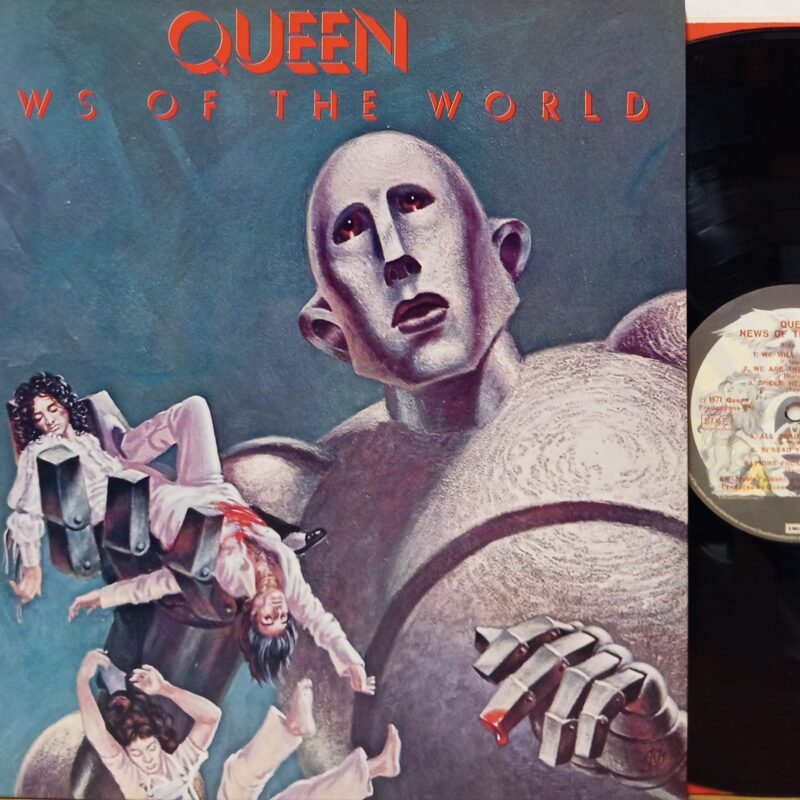 QUEEN NEWS OF THE WORLD - 1°st ITALY BAND ROCK LP